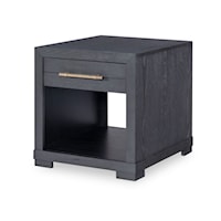 Contemporary Square End Table