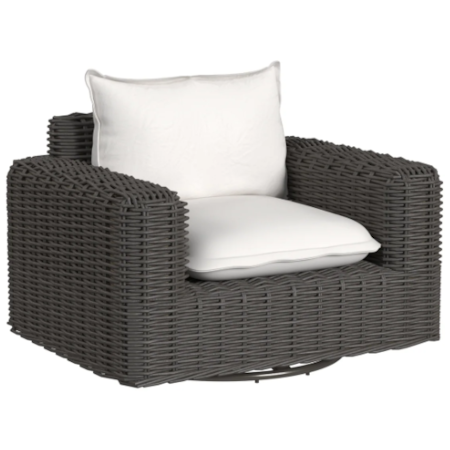 Outdoor Oversized Swivel Club Chair