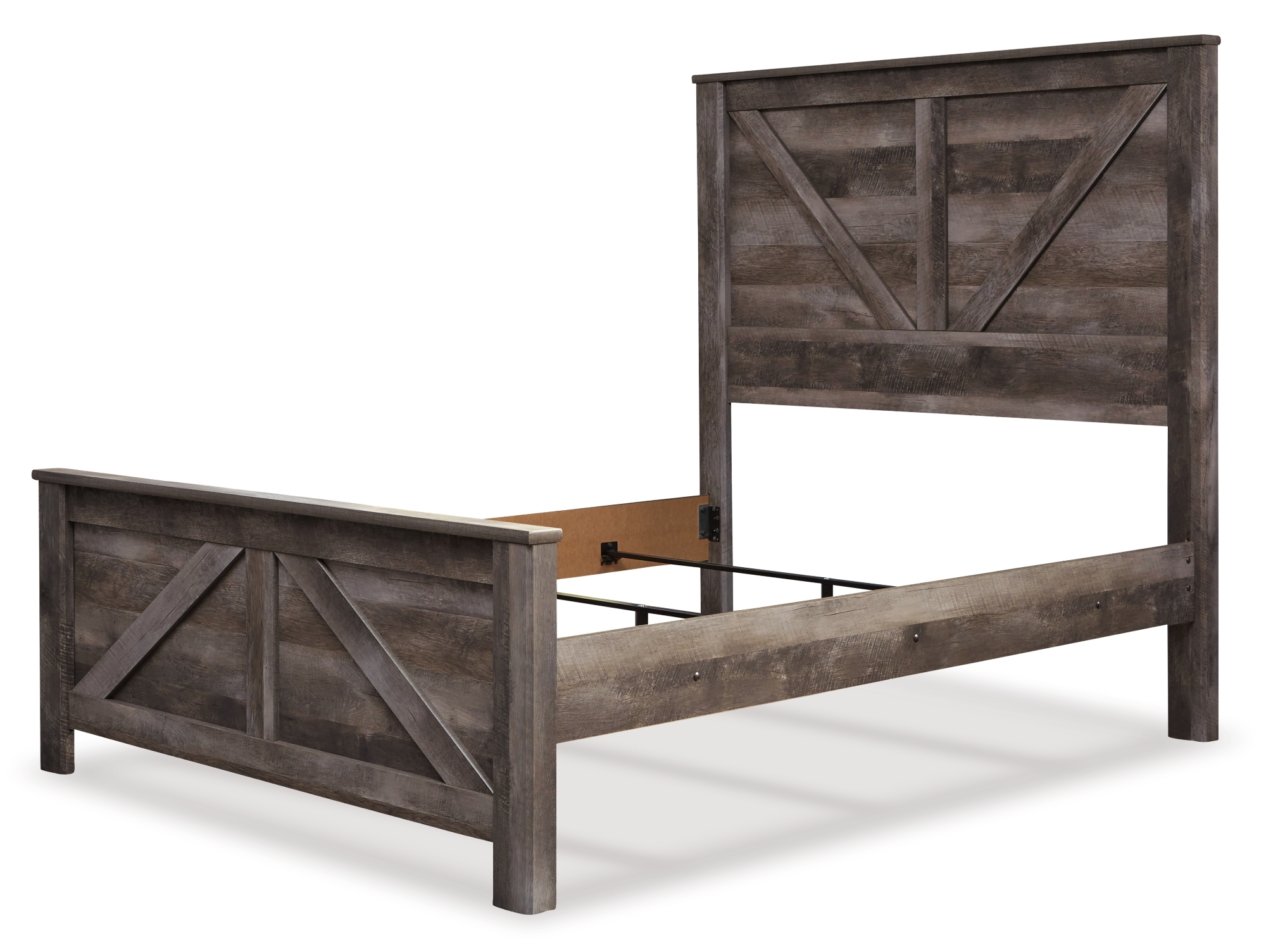 Signature Design by Ashley Wynnlow Queen Crossbuck Panel Bed