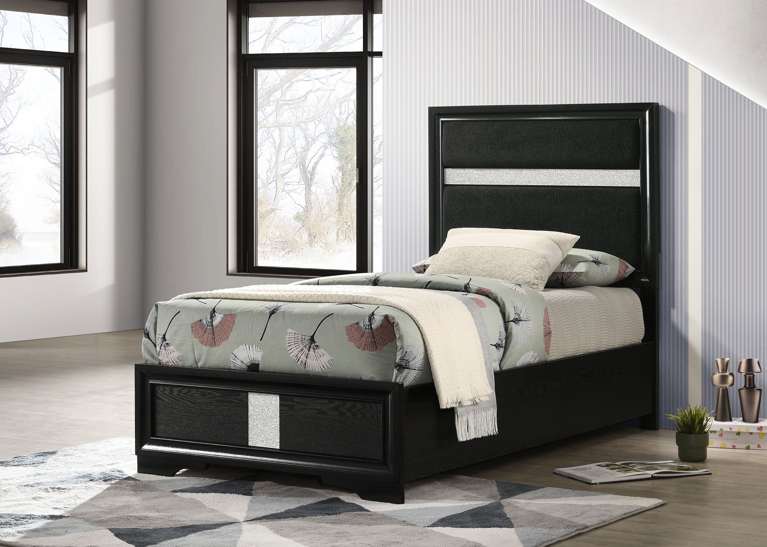 55-inch Twin Panel Bed