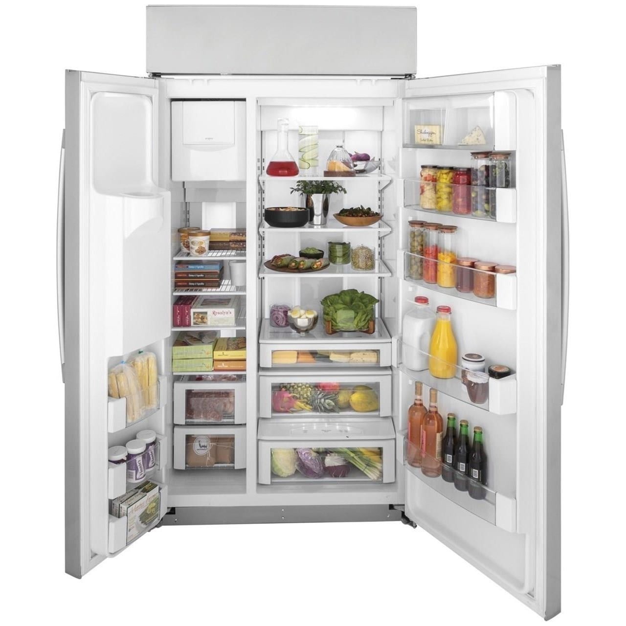 GE Appliances Refrigerators Side By Side Built In Refrigerator