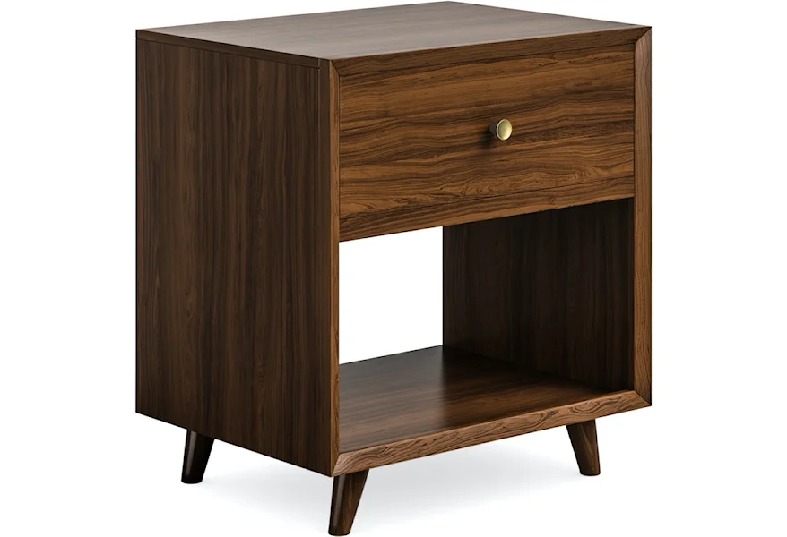 Ludwig Open Nightstand  by Wynwood, A Flexsteel Company at Conlin's Furniture