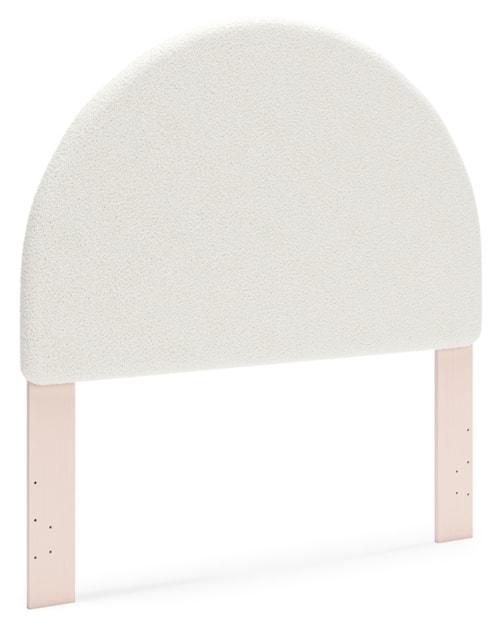 Full Arched Upholstered Panel Headboard