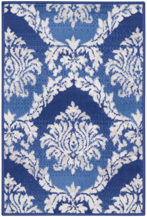 2' x 3' Blue Rectangle Rug