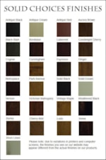 Choose From Any of the Solid Choices Finish Options to Create a Look that Suits Your Style and Tastes