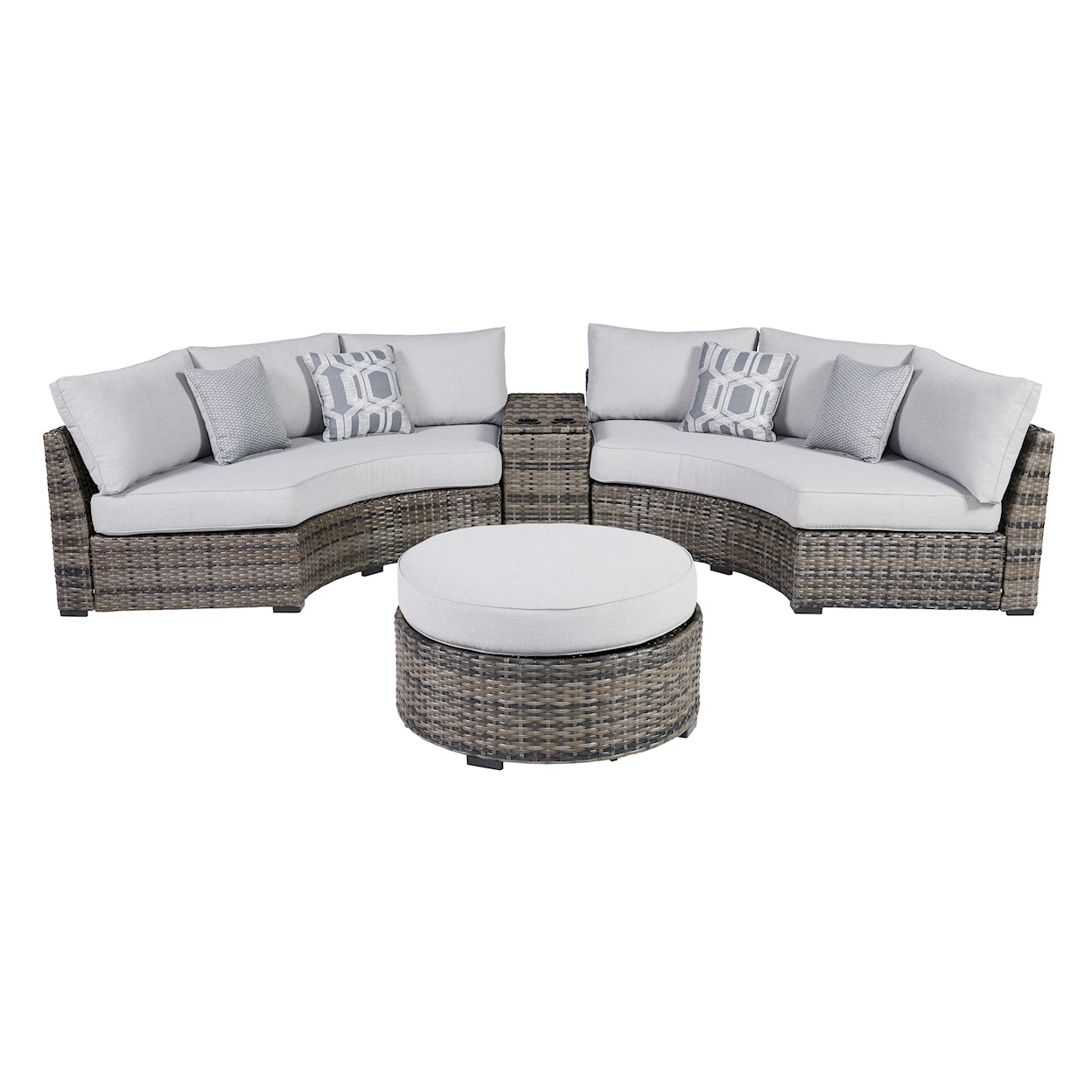 Signature Design by Ashley Harbor Court 3-Piece Outdoor Sectional