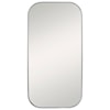 Uttermost Mirrors - Oval Taft Polished Nickel Mirror