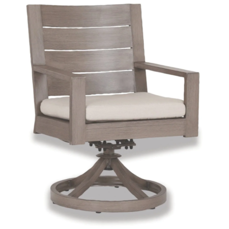 Outdoor Swivel Dining Chair