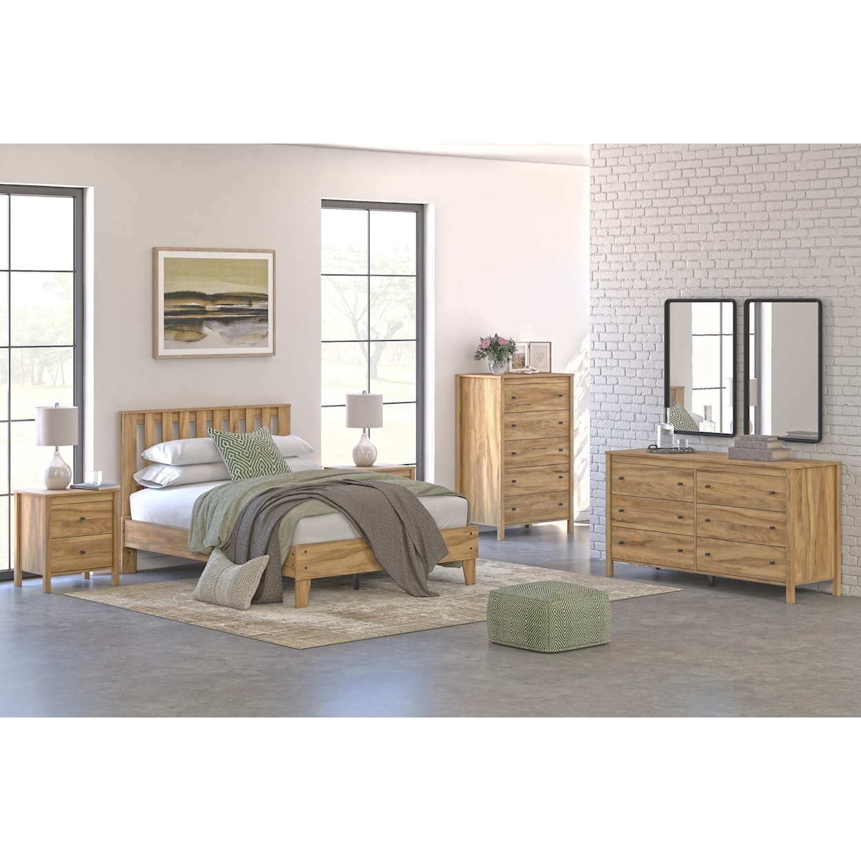 Ashley Furniture Signature Design Bermacy Queen Bedroom Set