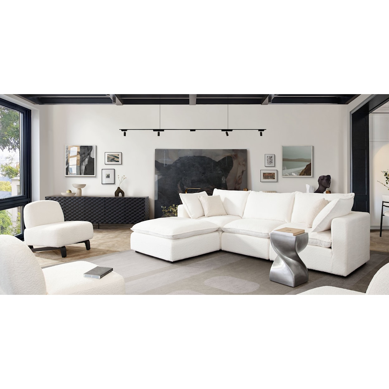 Diamond Sofa Furniture Ivy Sectional