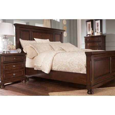 King Panel Bed