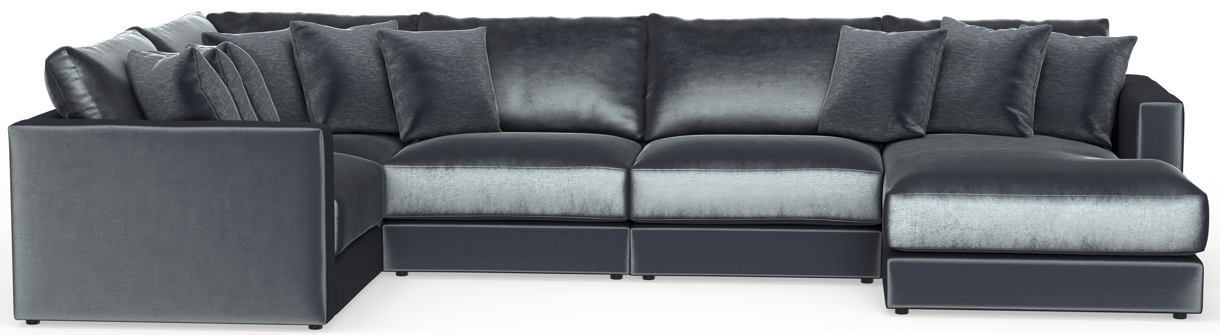 5-Piece Sectional Sofa with Chaise