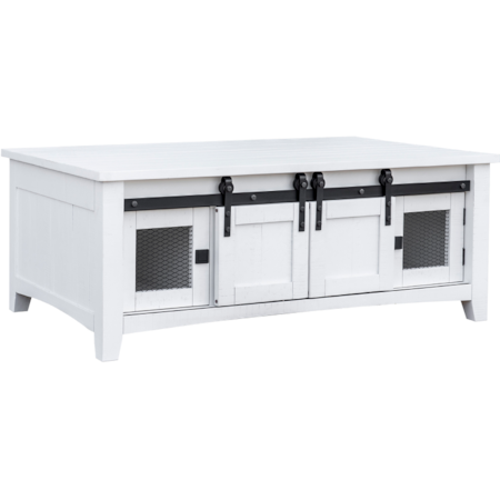 4-Door Coffee Table