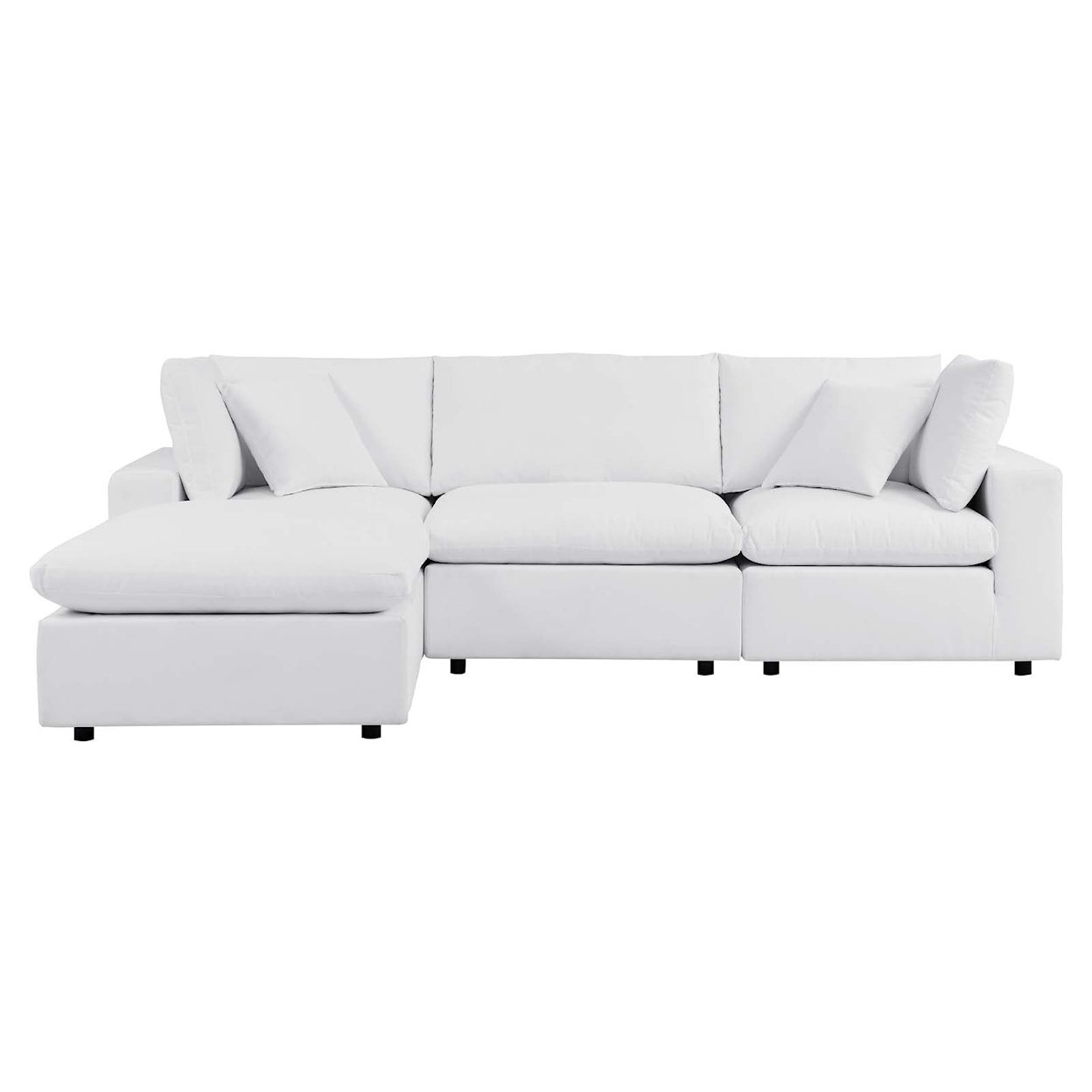 Modway Commix Outdoor 4-Piece Sectional Sofa