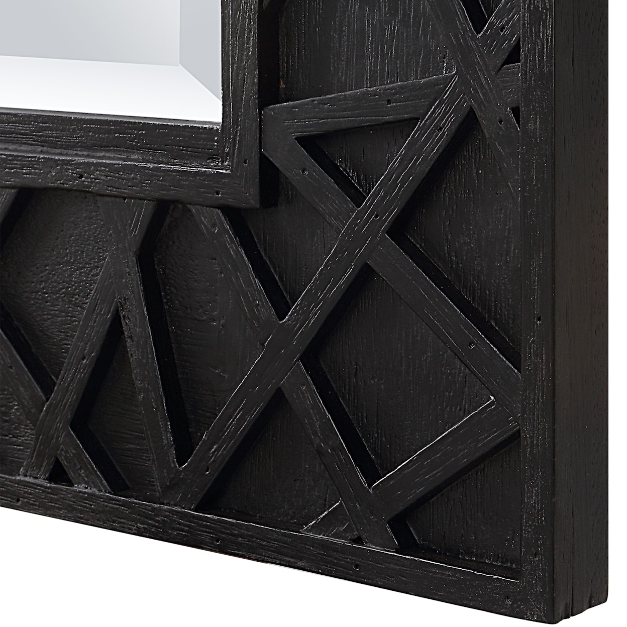 Uttermost Everest Everest Satin Black Mirror