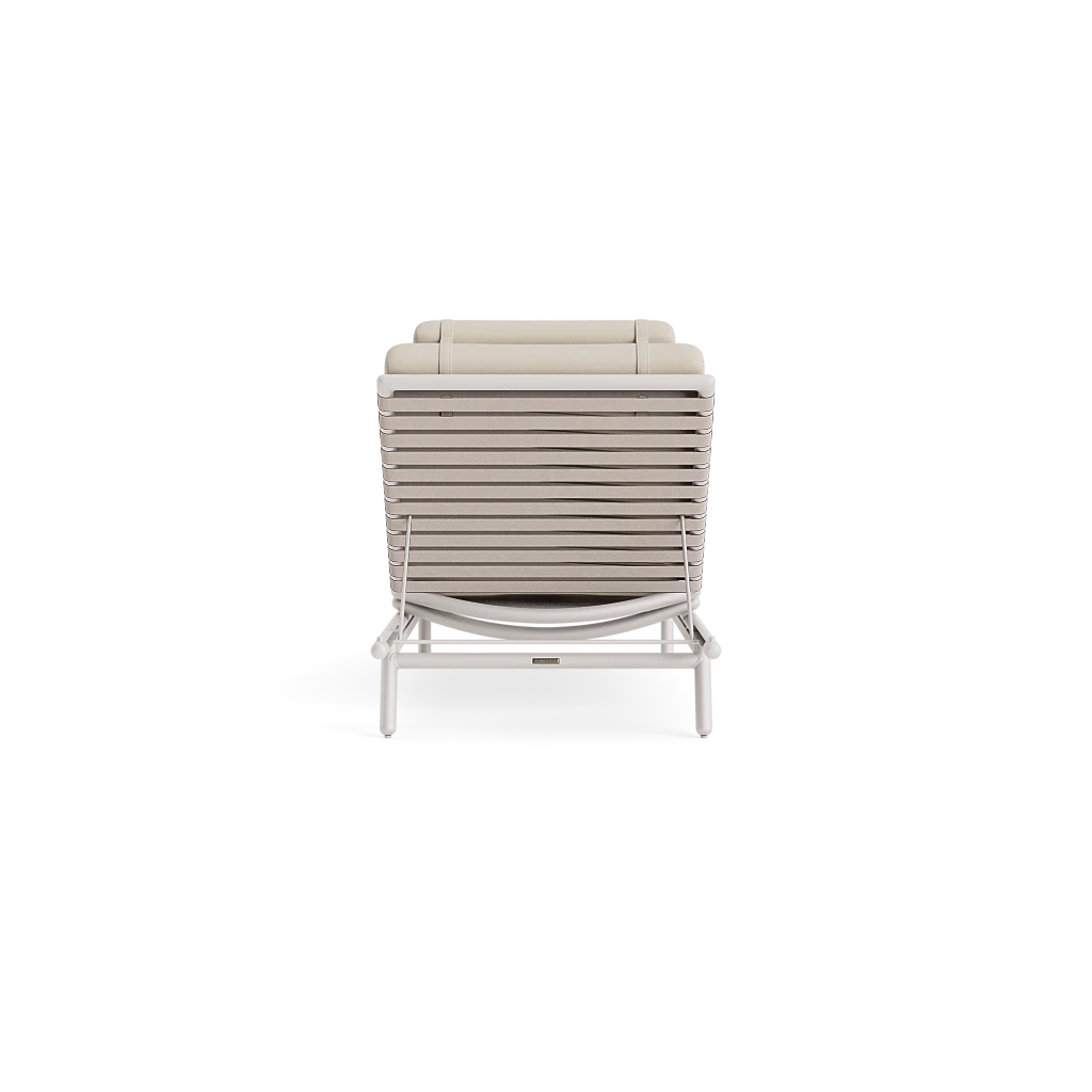 Adj. Strap Chaise Lounge w/Headrest