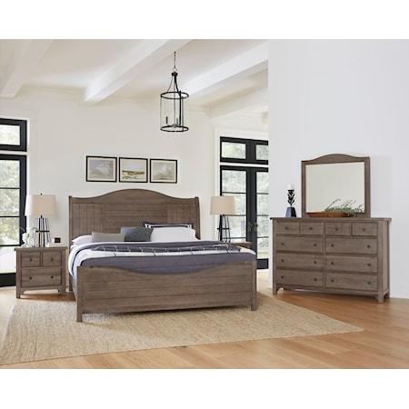 King Sleigh Bed