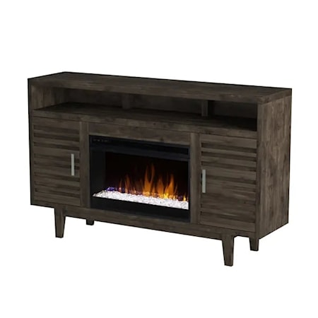 61&quot; Fireplace Console