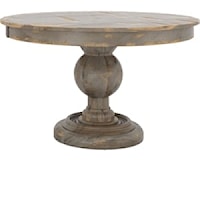 Farmhouse Round Wood Table