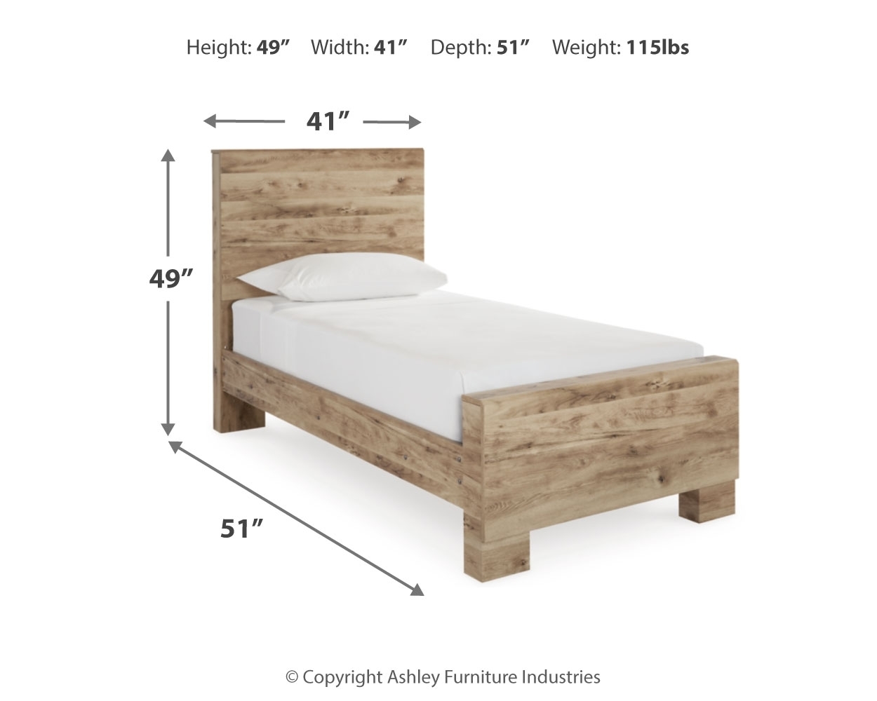 Signature Design by Ashley Hyanna Twin Bedroom Set