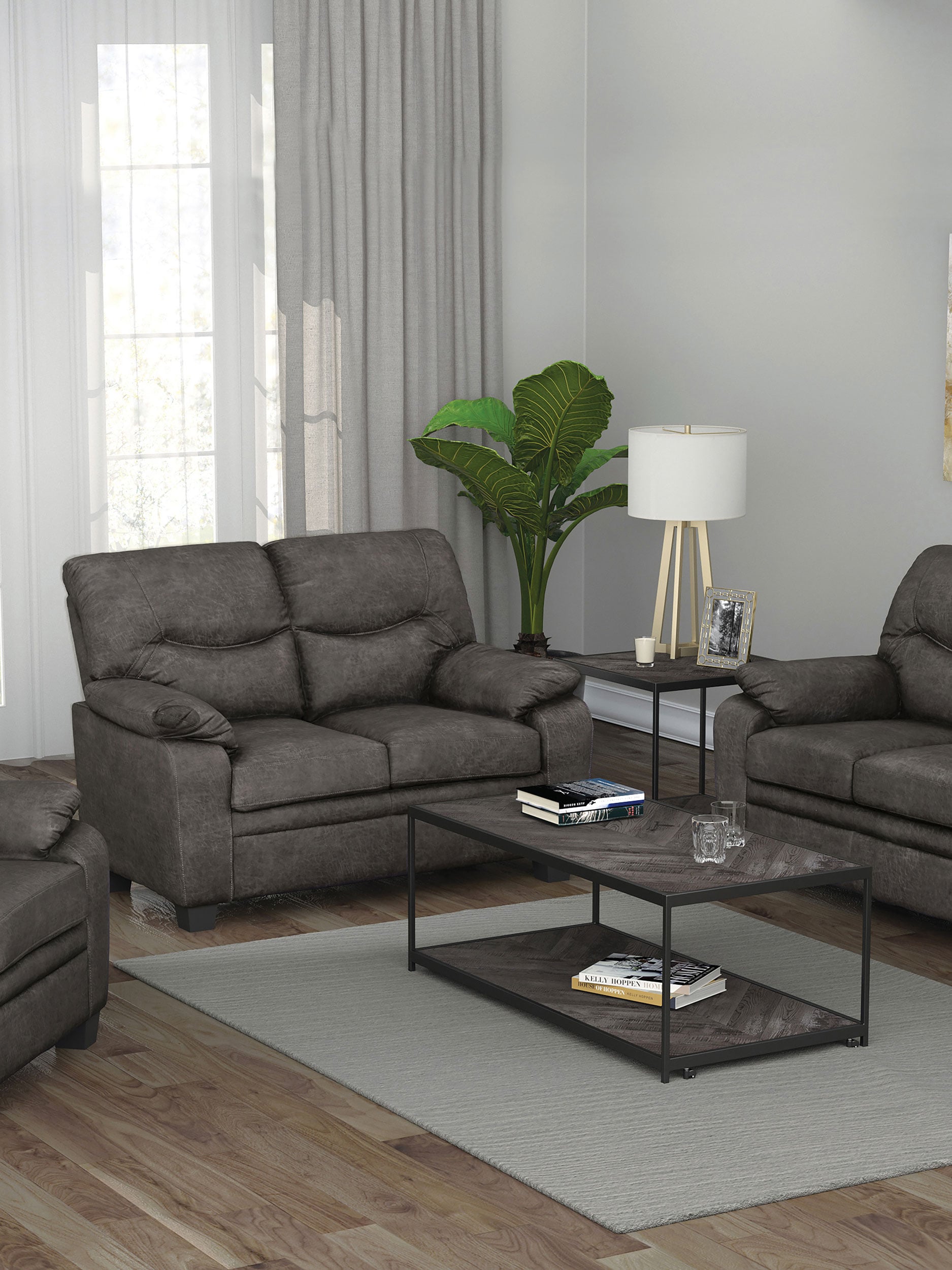 Meagan Pillow Top Arms Loveseat