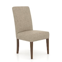 Transitional Customizable Upholstered Side Chair