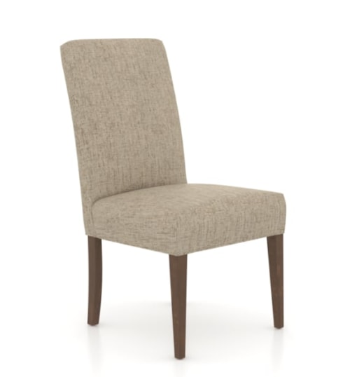 Transitional Customizable Upholstered Side Chair