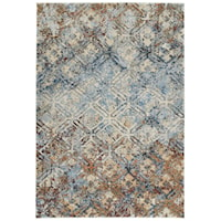 3'3" x 5'3" Multi Rectangle Rug