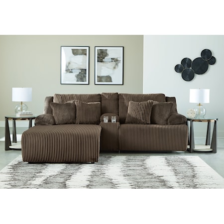 3-Piece Reclining Sectional