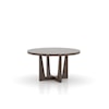 Canadel Modern Round Wood Table