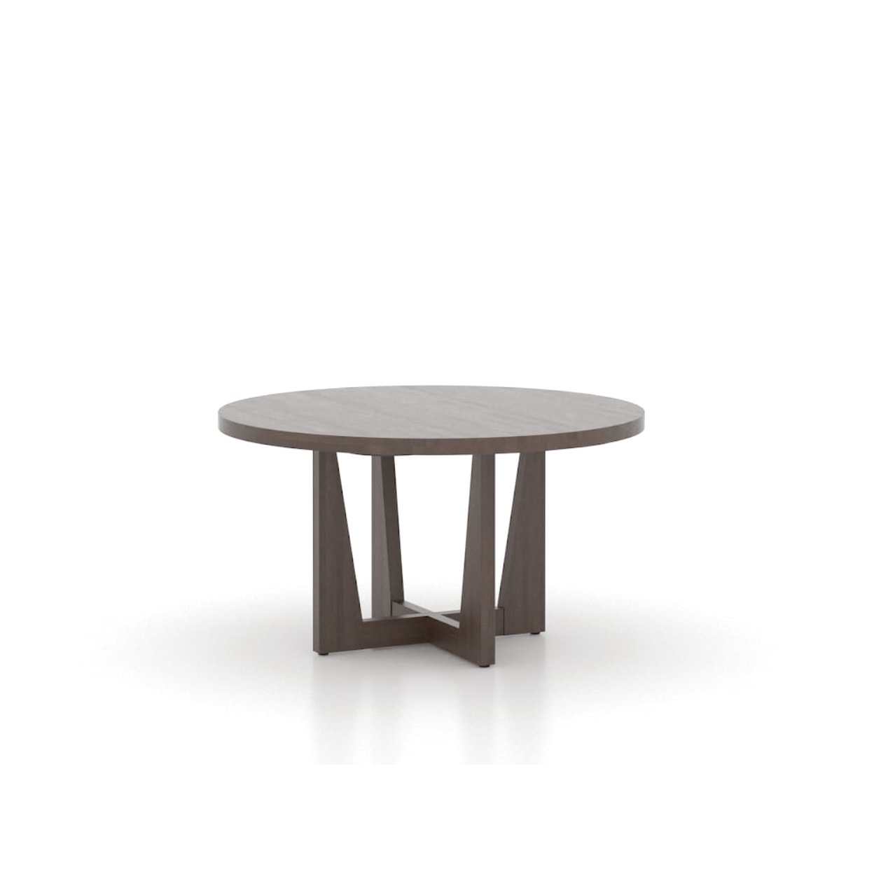 Canadel Modern Round wood table