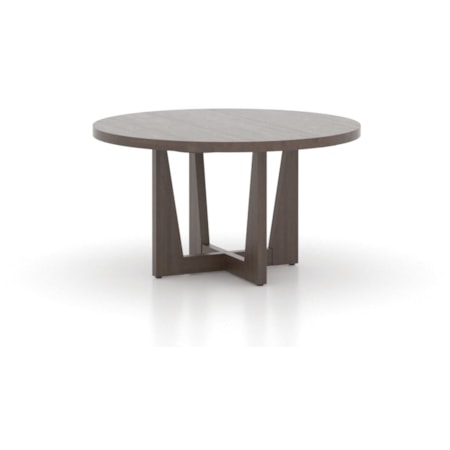 Round Wood Table