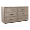 Aspenhome Platinum 6-Drawer Dresser