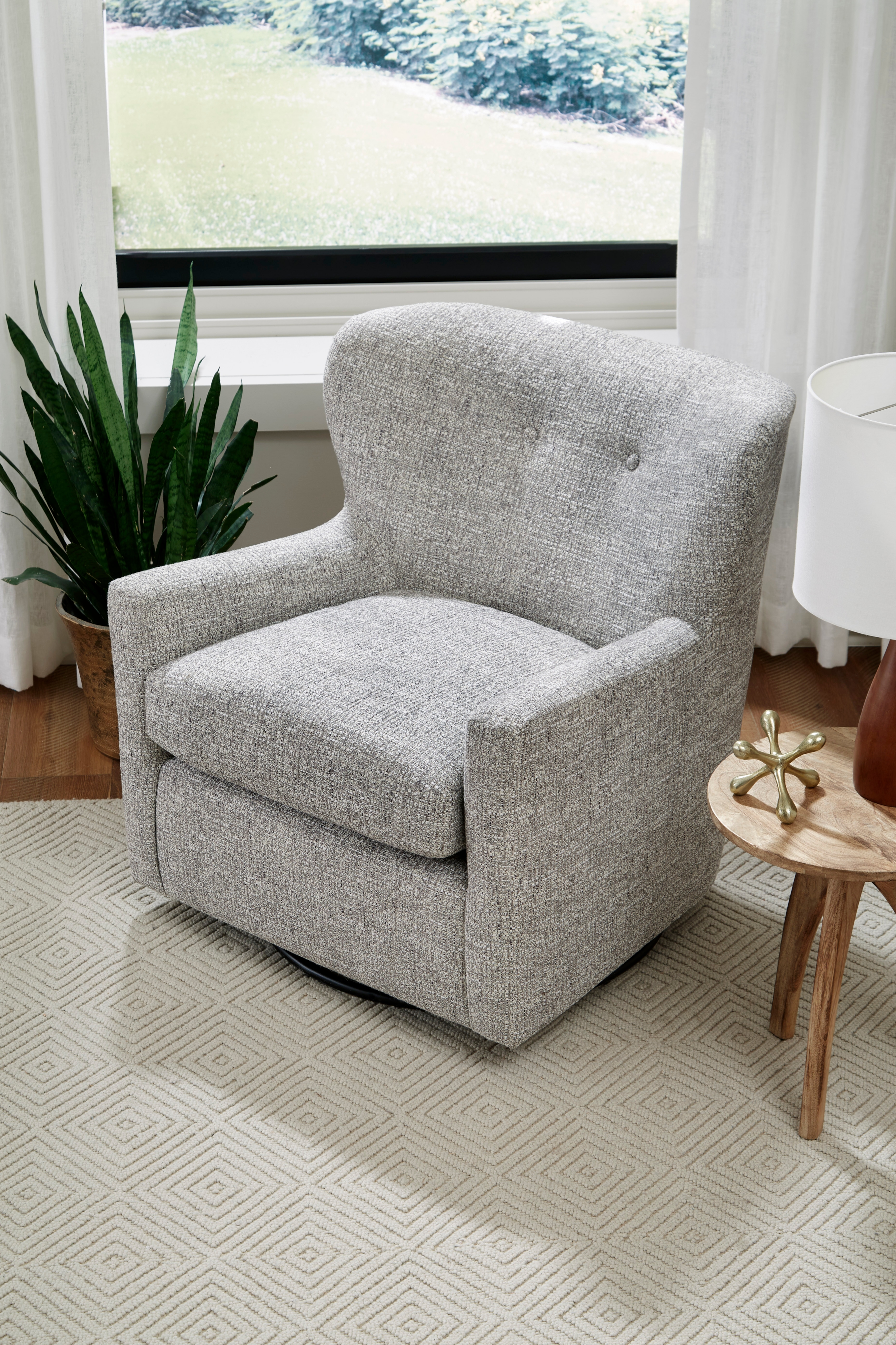 Best Home Furnishings Casimere Swivel Glider Chair