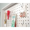 Sauder Craft Pro Series Wall Mounted Pegboard