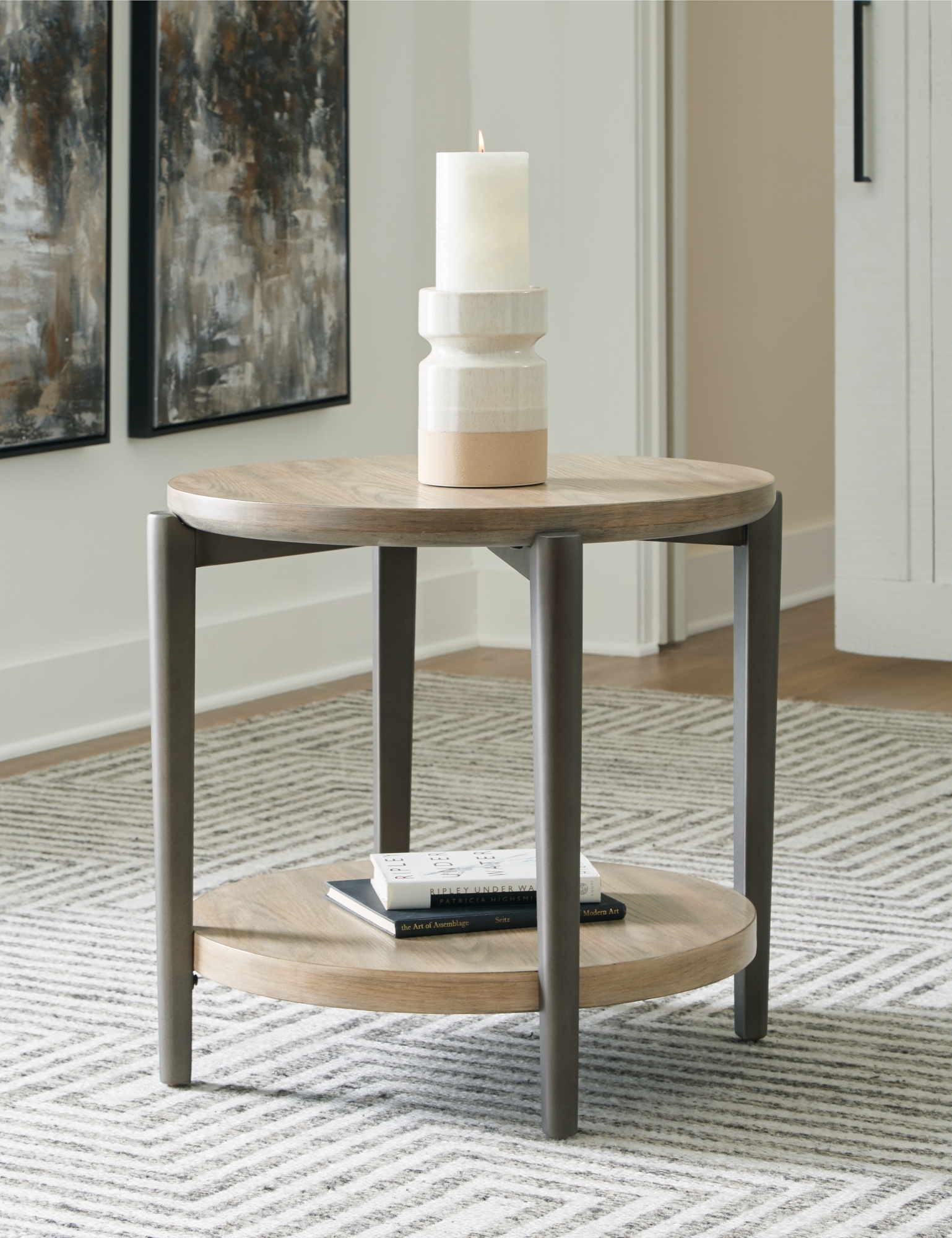Round End Table