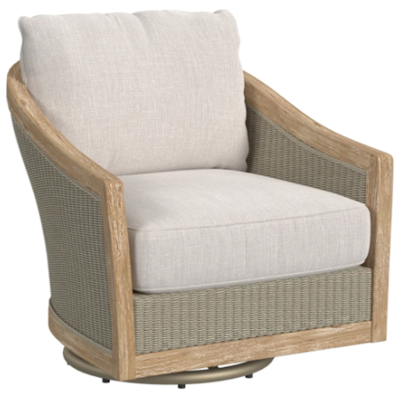 Outdoor Swivel Club Chair