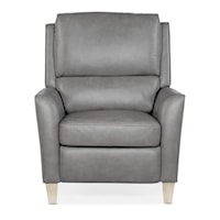 Transitional Power Recliner with Power Headrest