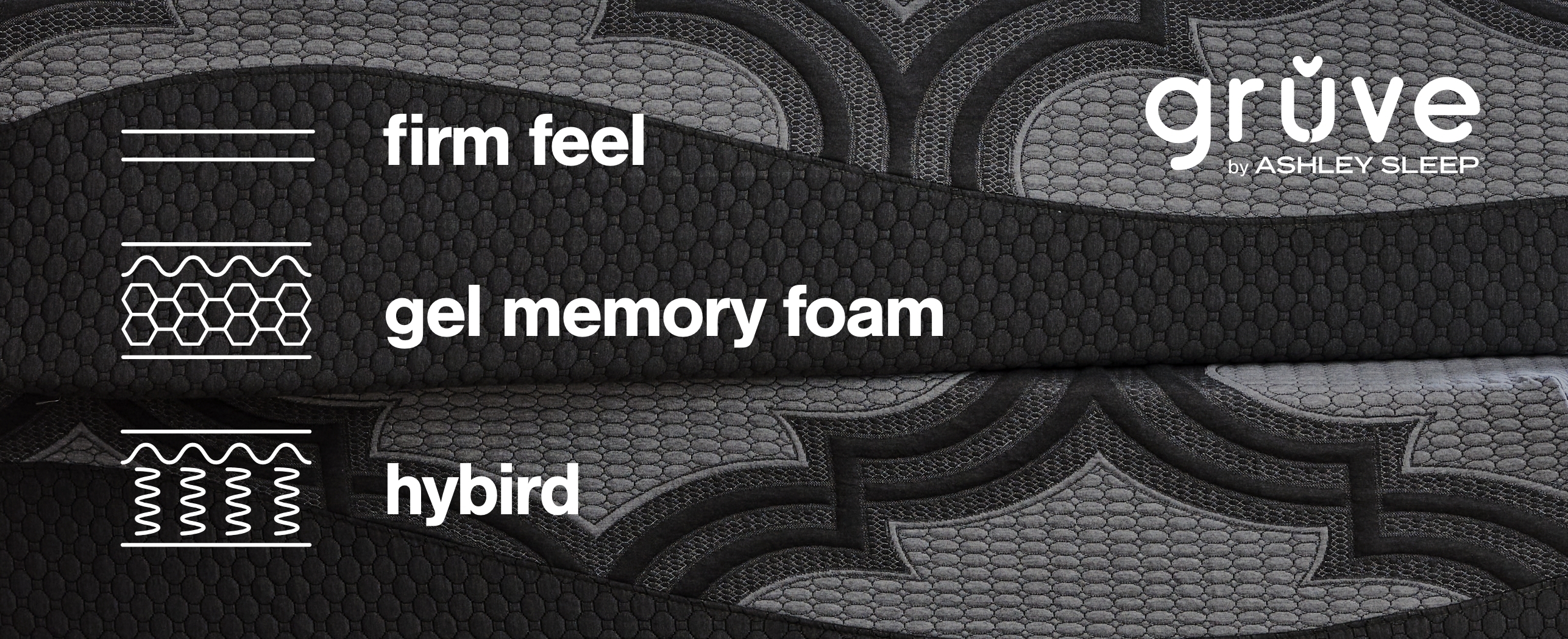 Sierra Sleep 12 Inch Ashley Hybrid King Mattress