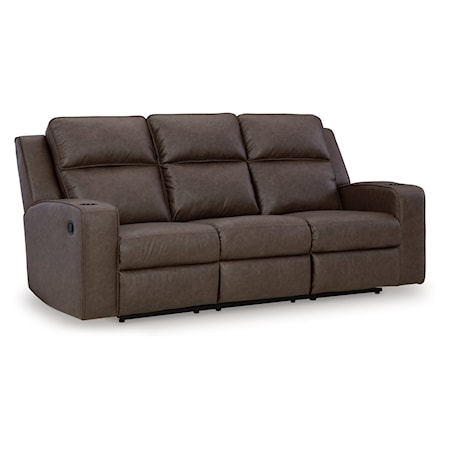 Reclining Sofa w/Drop Down Table