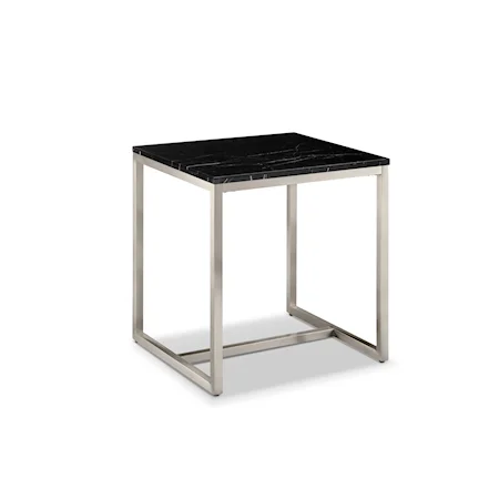 Contemporary Rectangular End Table