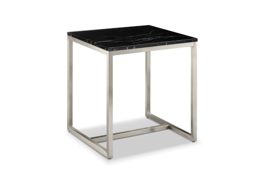 Contemporary Rectangular End Table