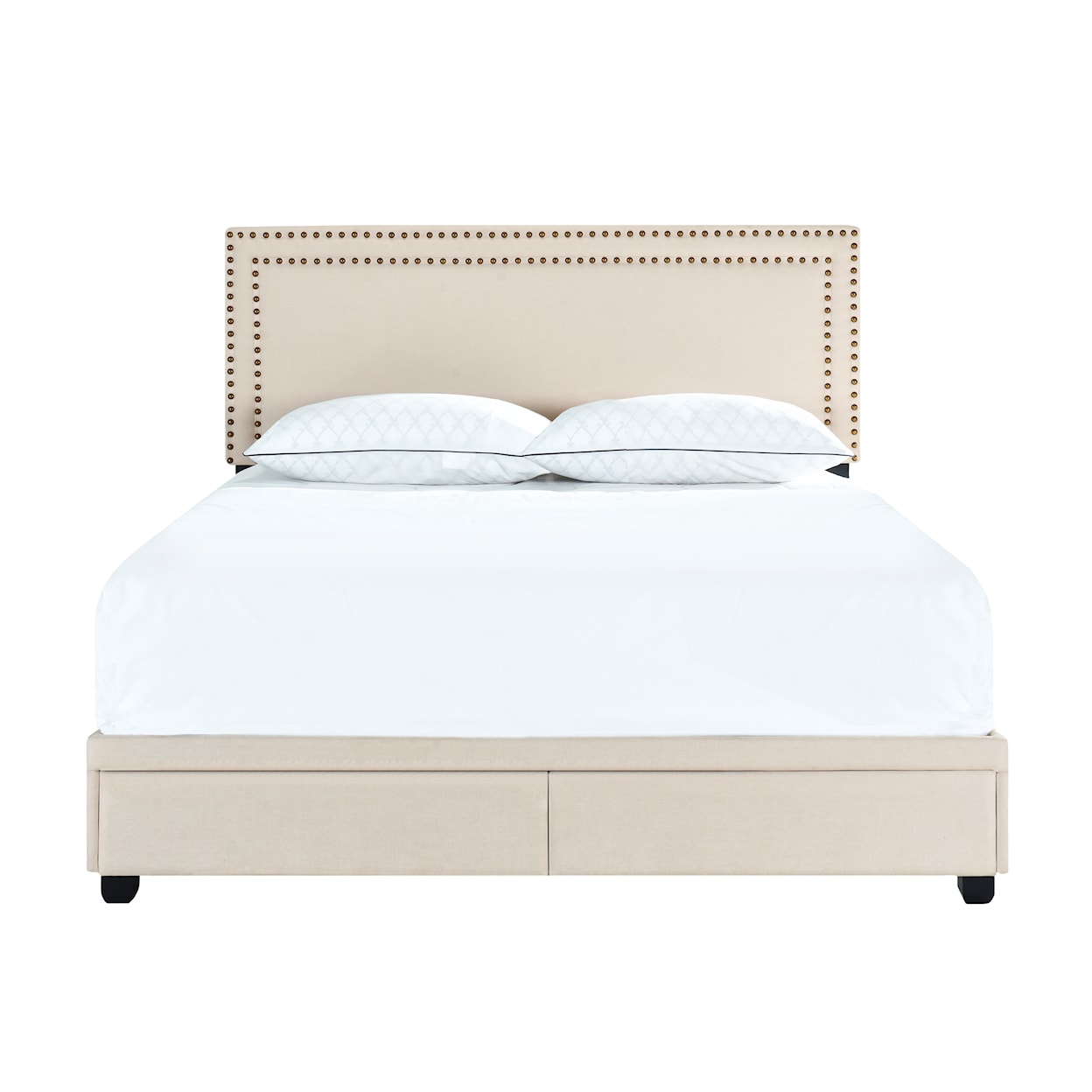 Accentrics Home Fashion Beds Queen Upholstered Bed