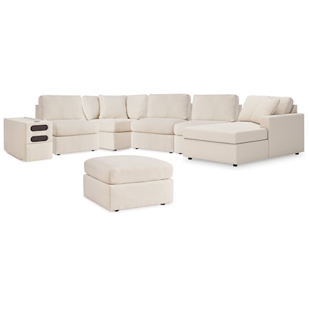 6-Piece Sectional With Chaise And Ottoman