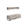 Signature Design Neilsville Bench with Coat Rack