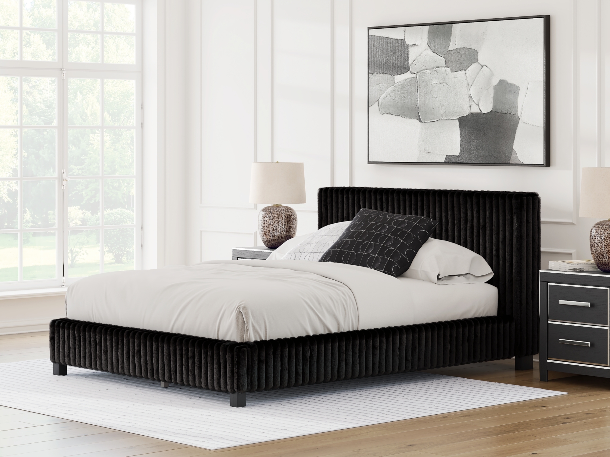 Queen Upholstered Bed