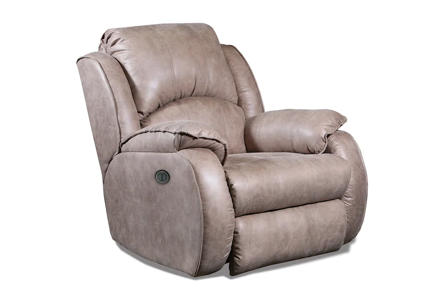 Cagney Power Headrest Rocker Recliner by Southern Motion at Westrich Furniture & Appliances