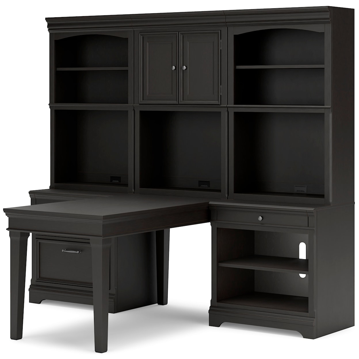 Signature Design by Ashley Beckincreek 6-Piece Peninsula Desk