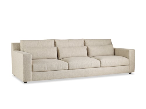 Contemporary Sofa with Track Arms