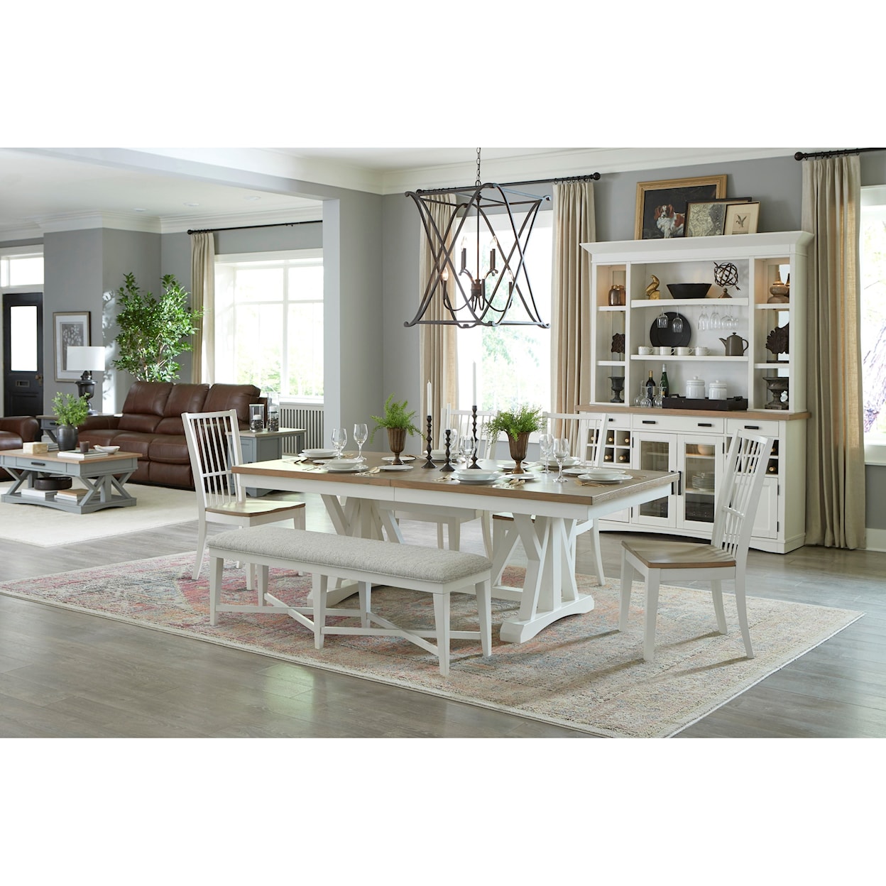Parker House Americana Modern Formal Dining Room Group